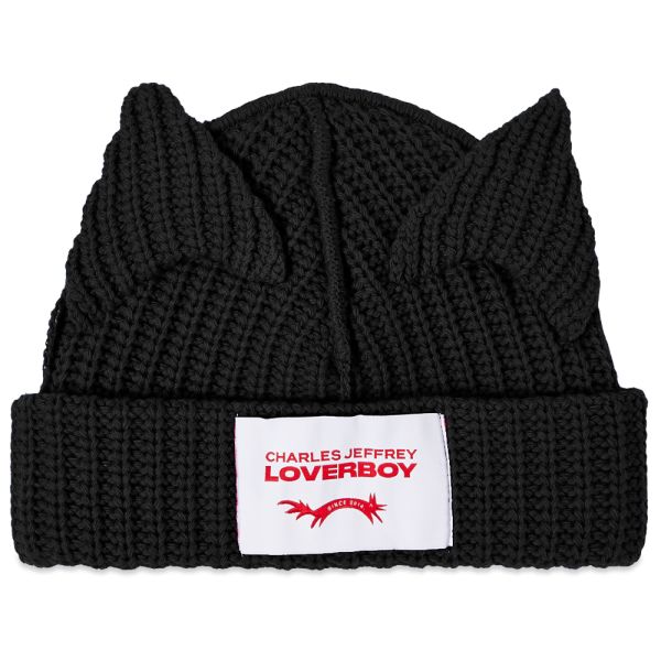 Charles Jeffrey Loverboy Chunky Ears Beanie Black END. (US)