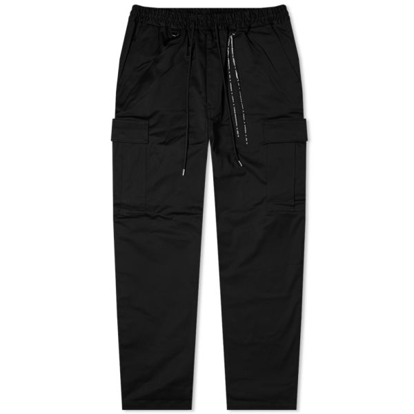 Tapered cargo pants black Clearance