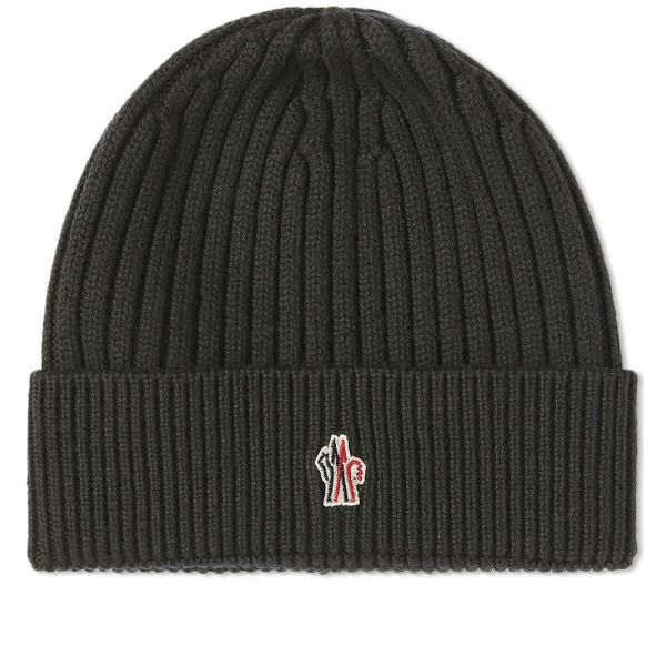 Moncler Grenoble Ribbed Beanie Hat 