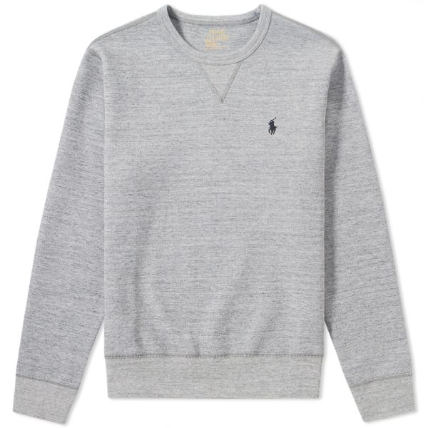 Polo ralph lauren double tech crew sweat clearance