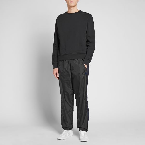 acne black trousers