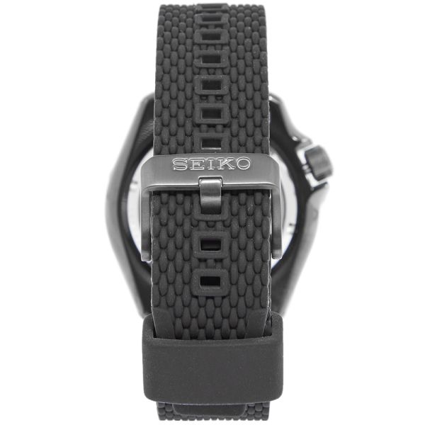 Seiko 5 Sports Watch Black Black Pvd End