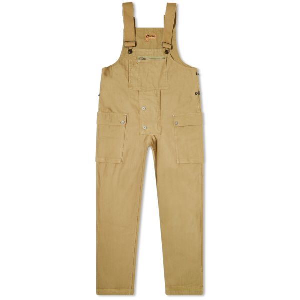 tan dungarees
