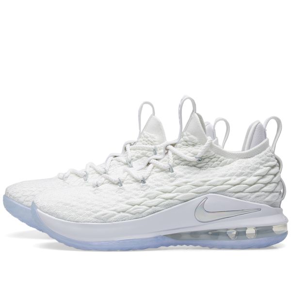 lebron xv low white