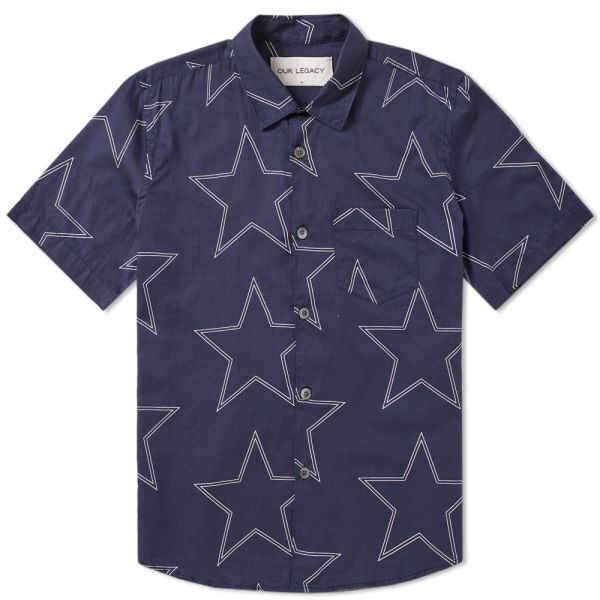 Navy star shirt Clearance