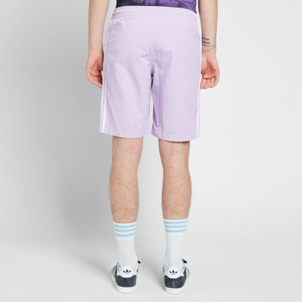 lavender adidas shorts