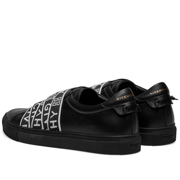 givenchy 4g webbing sneakers in leather