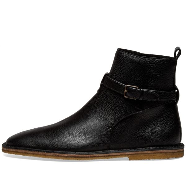 saint laurent motorcycle boots