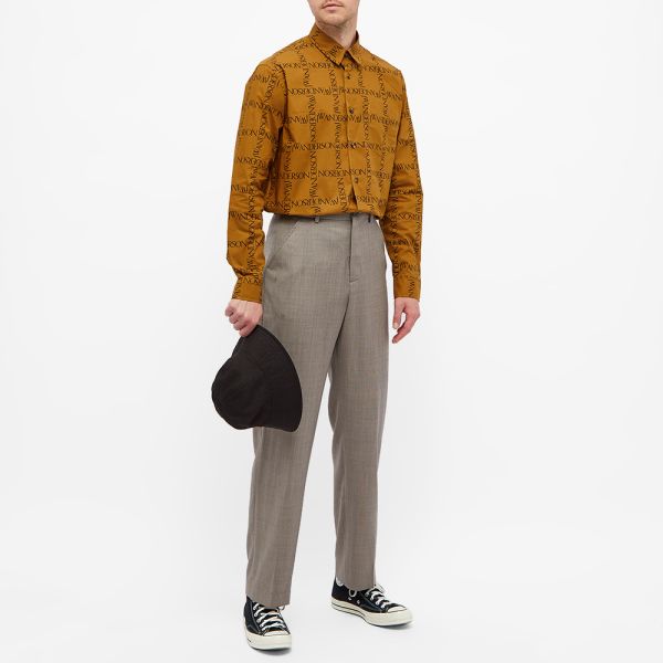 JW Anderson All Over Logo Shirt JW Anderson All Over Logo Shirt
