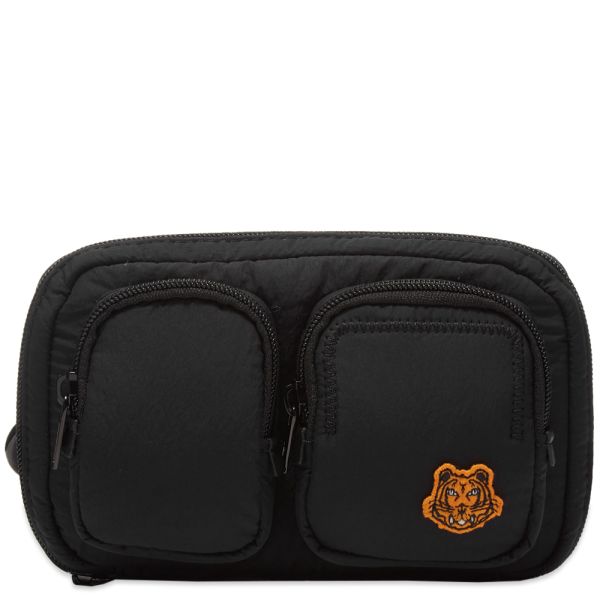 Kenzo Tiger Crest Waist Bag Black END. (AU)