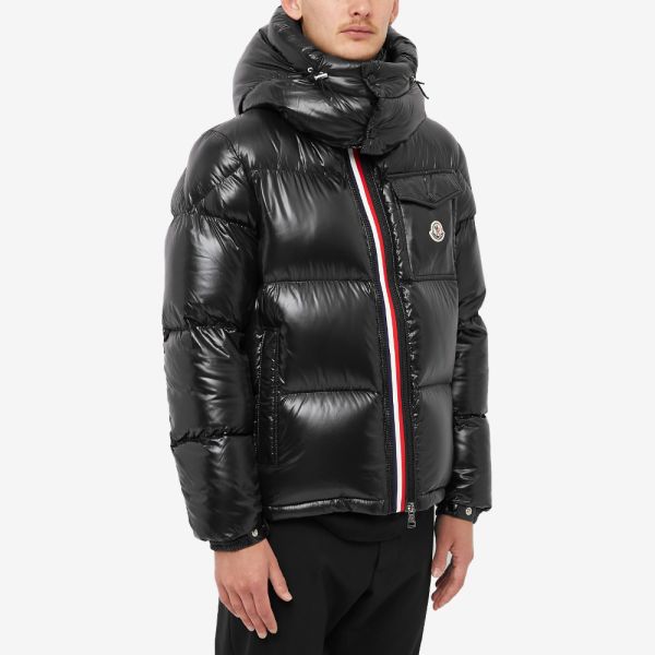 moncler mens jacket black