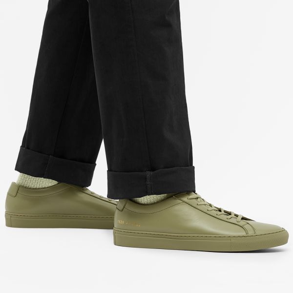 common projects green suede