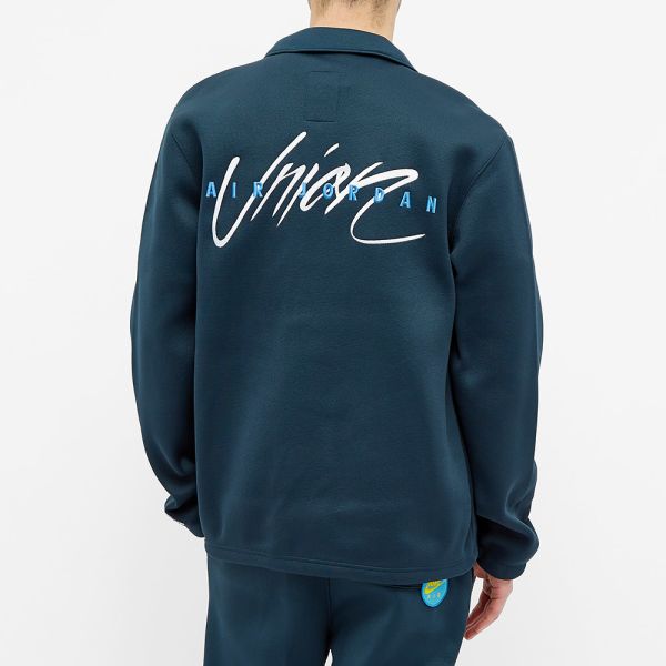 Jordan x union coaches jacket navy clearance