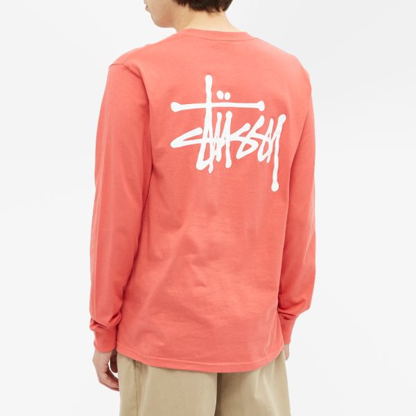 Stussy red long sleeve Clearance