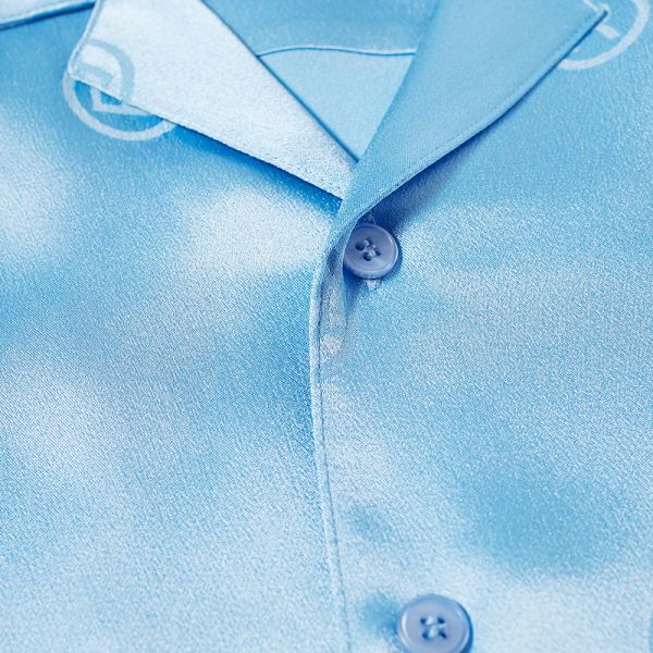 Martine Rose Oversize All Over Logo Vacation Shirt Martine Rose Oversize All Over Logo Vacation Shirt