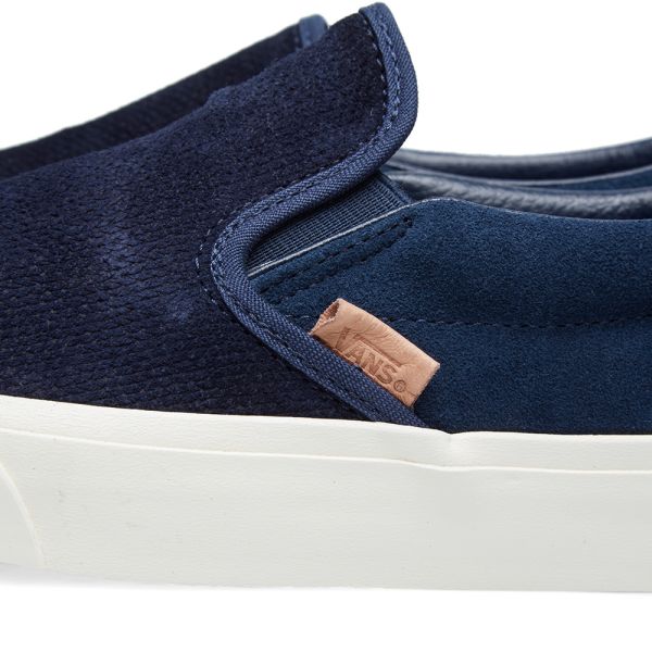 vans slip on dress blues