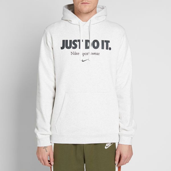 Nike birch heather hoodie clearance