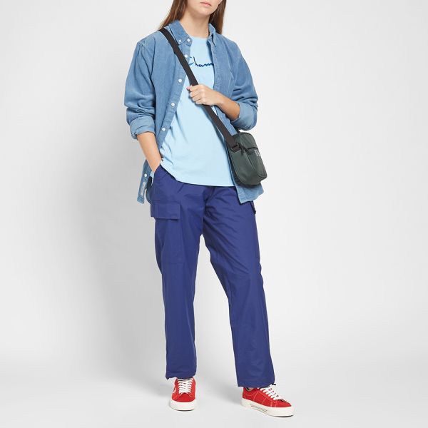 baby blue champion slides