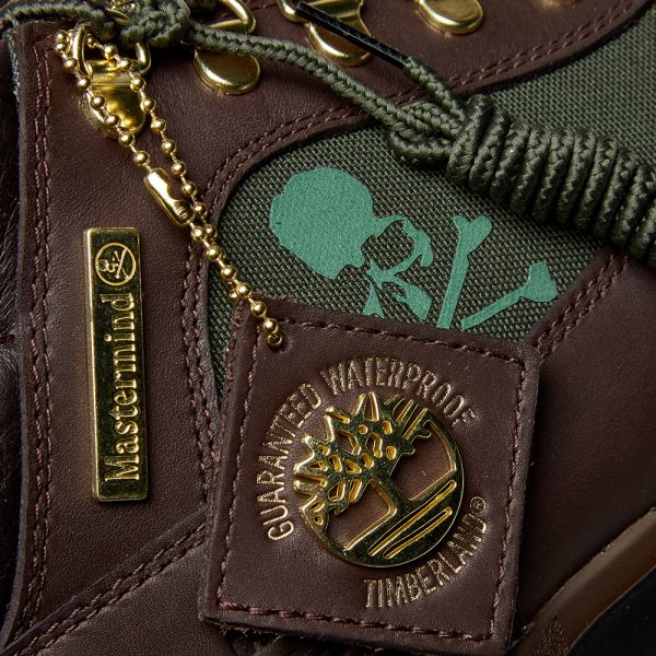 dark brown leather timberlands