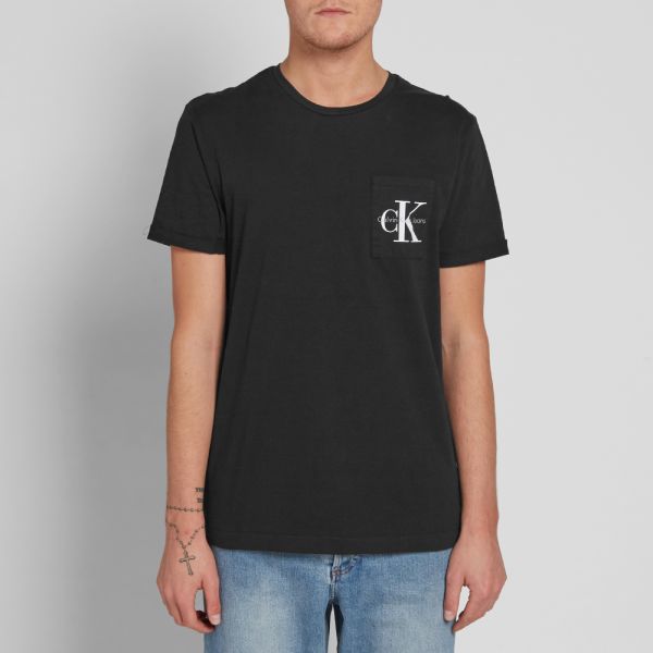 calvin klein pocket tee