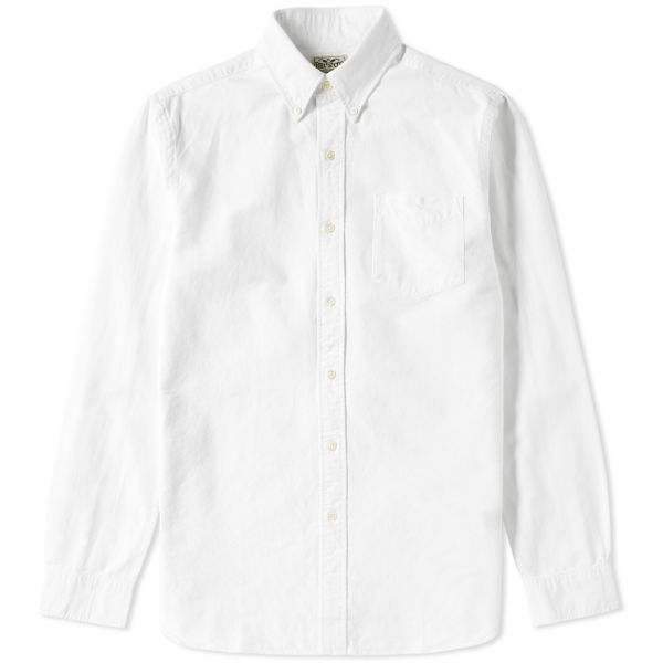 Rrl Selvedge Oxford Shirt White End