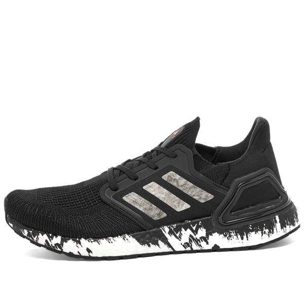 Ultra boost 20 white black coral clearance
