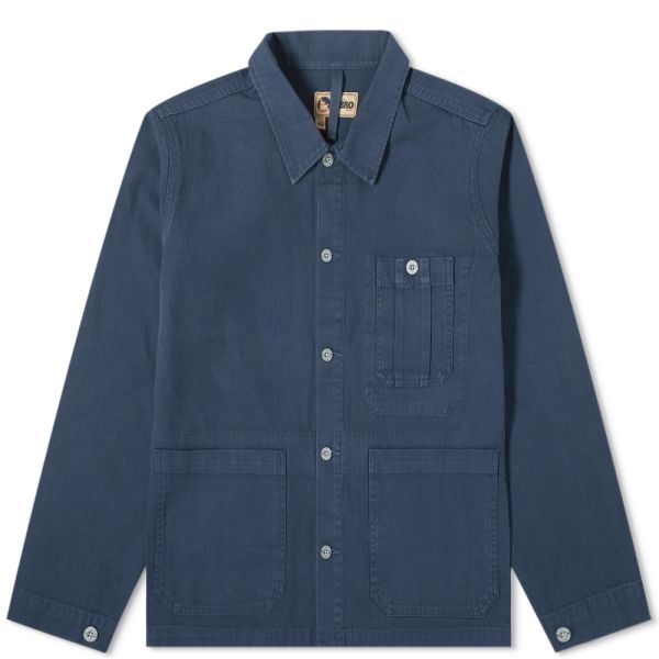 Nigel Cabourn British Army Jacket in Black Navy Size 46