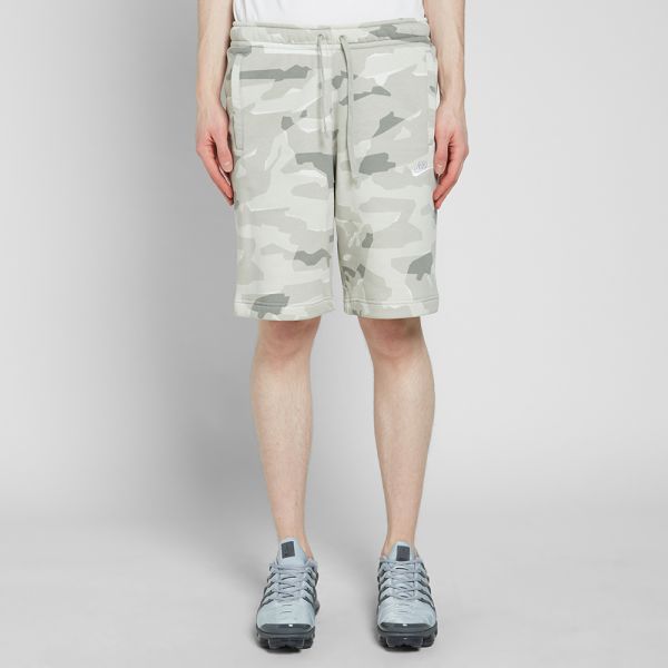 Nike Club Camo Short Spruce Fog \u0026 White 