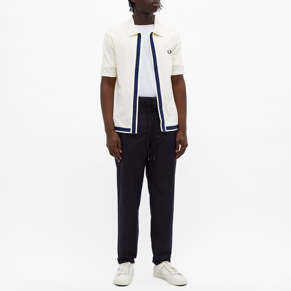 fred perry top button