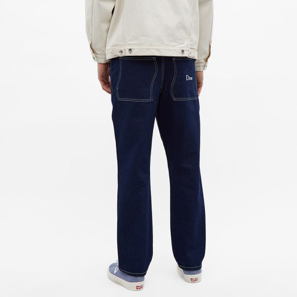 Dark indigo denim clearance