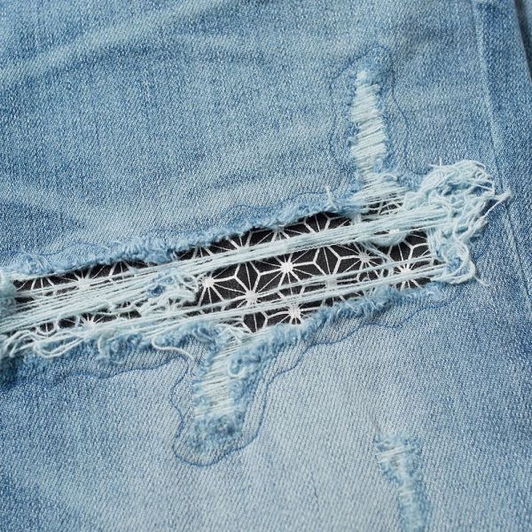Amiri Japanese Repair Jean Rosebowl End