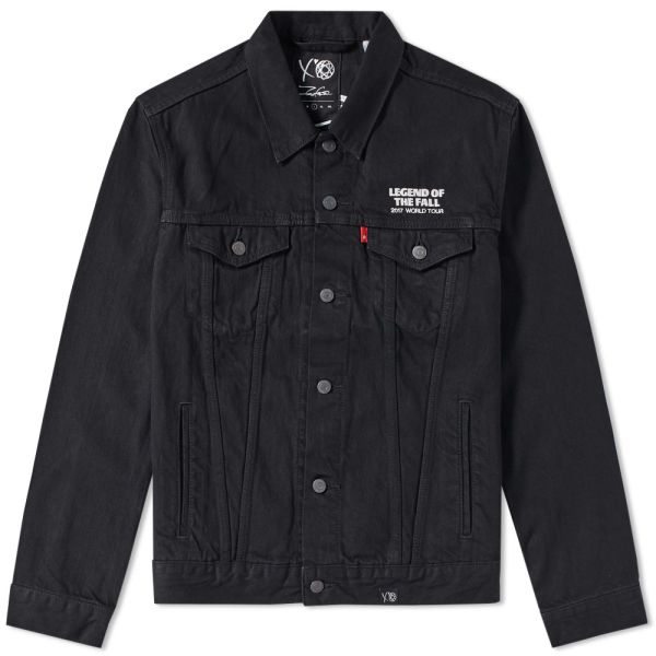 the weeknd levis jacket