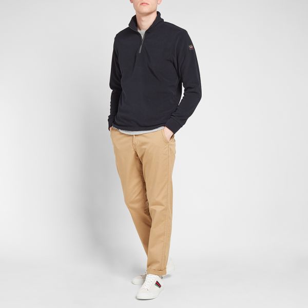 Paul \u0026 Shark Quarter Zip Fleece Blue 