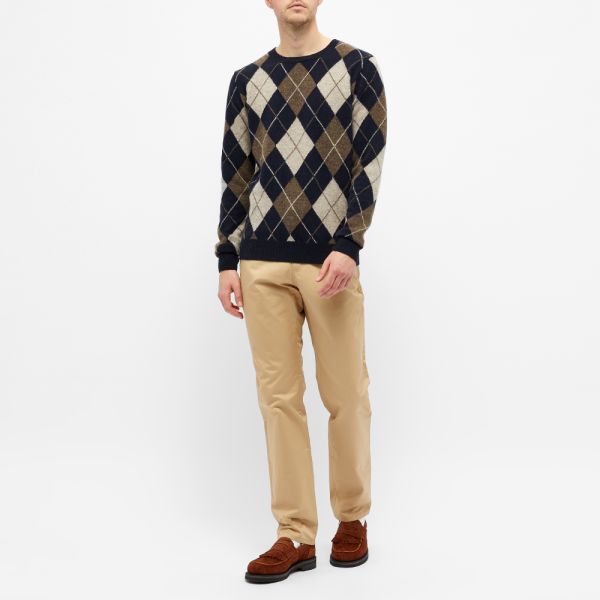 Apc argyle sweater clearance