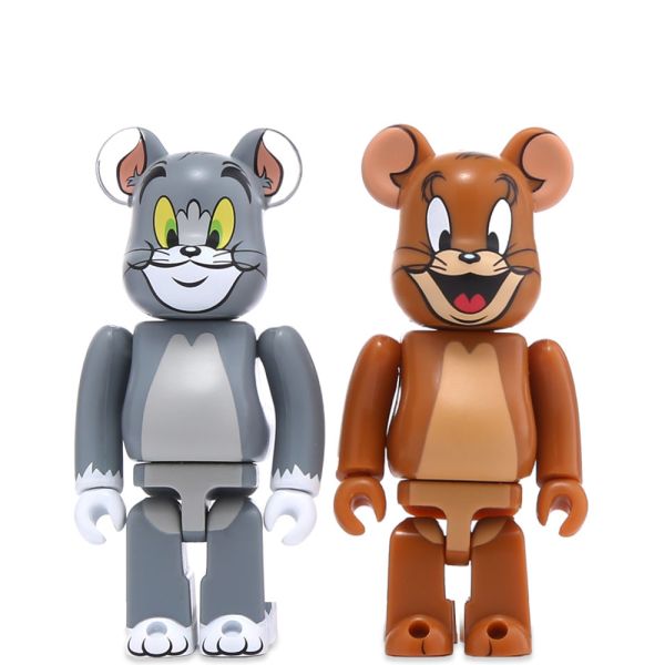 Medicom 100/% Bearbrick ~ Tom and Jerry Be@rbrick 2p