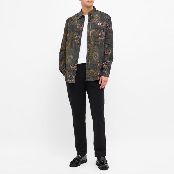 Fred perry printed cord shirt Clearance
