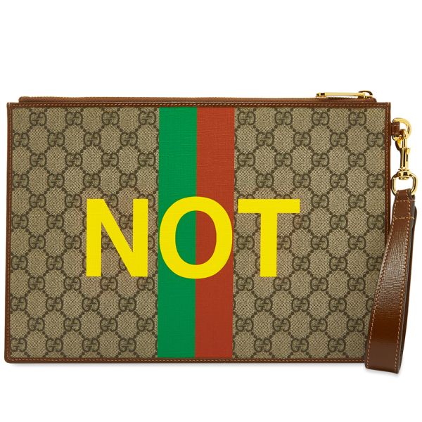 gucci logo pouch