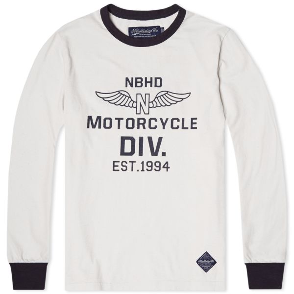 Long sleeve ringer tee Clearance