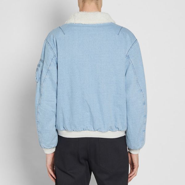 Gosha Rubchinskiy Faux Shearling Collar 