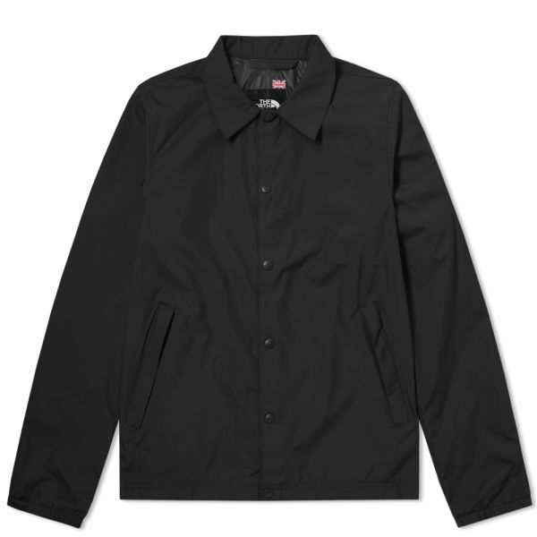 womens north face long coaches jacket