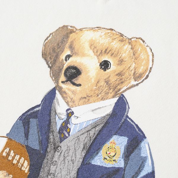 Polo Ralph Lauren Preppy Bear Crew Sweat Deckwash White End