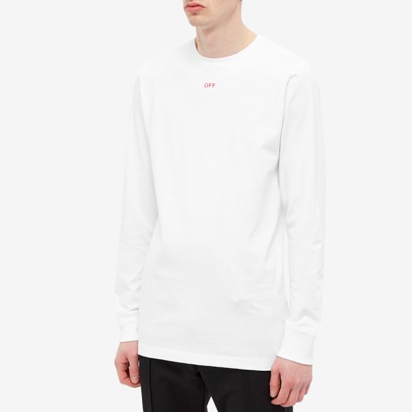 Off-White Long Sleeve Stencil Arrow Tee 