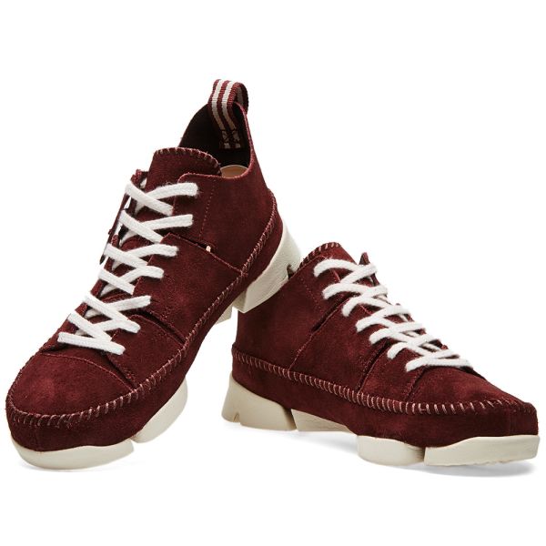 clarks trigenic flex burgundy