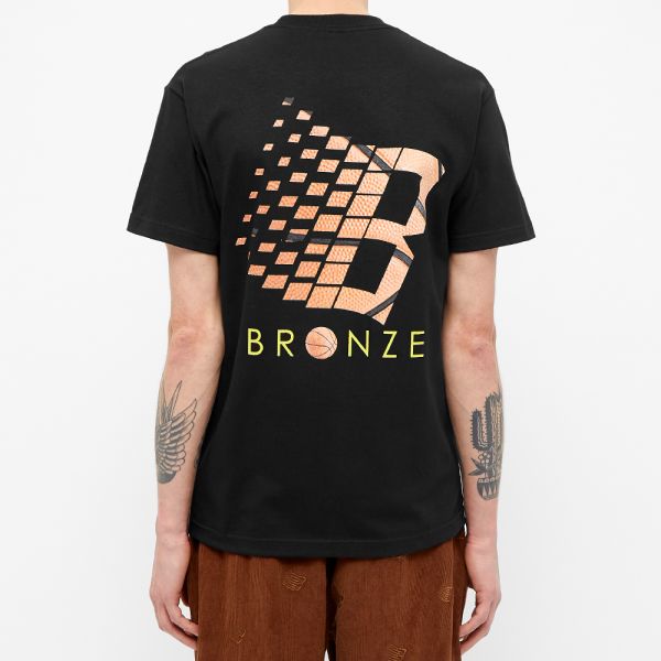 Bronze 56k Logo Tee Black Basketball End