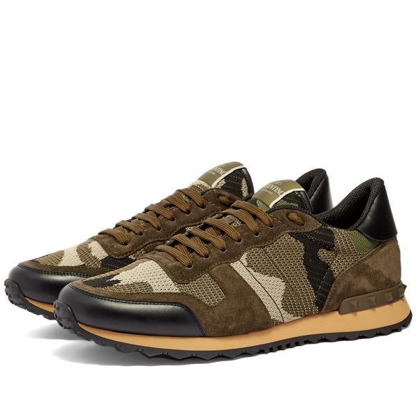 valentino knit sneakers