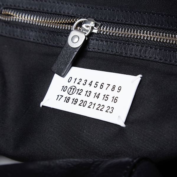 maison margiela leather backpack