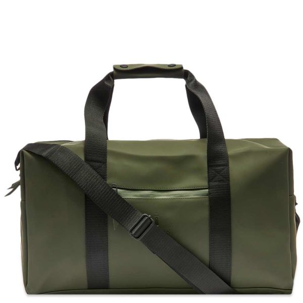 khaki gym bag
