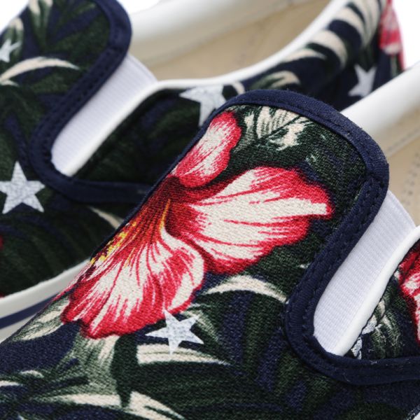 Uniform Experiment Slip On Shoes Navy Flower END. (US)