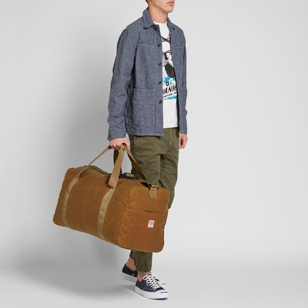 Filson tin cloth duffle clearance