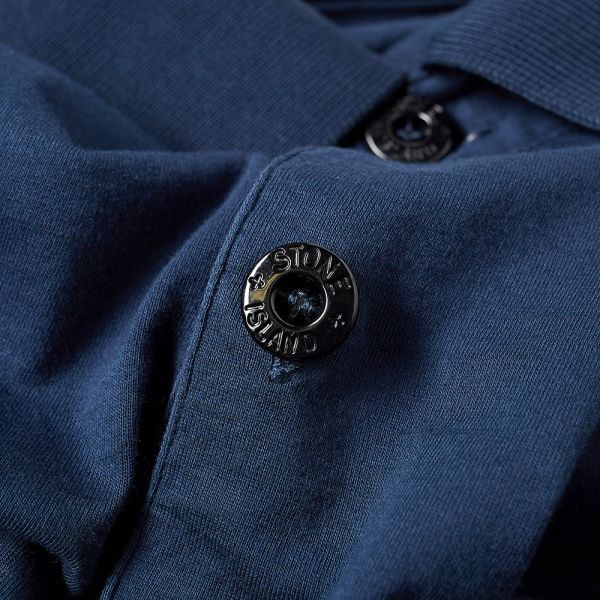 stone island slim fit long sleeve polo